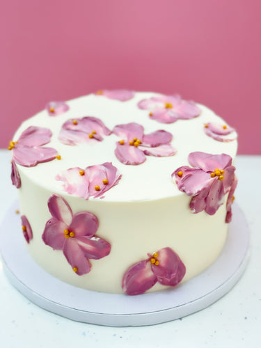 🎂🌸 ¡Sorprende con nuestro Pastel "Flores Drawing" personalizado! 🍰✨