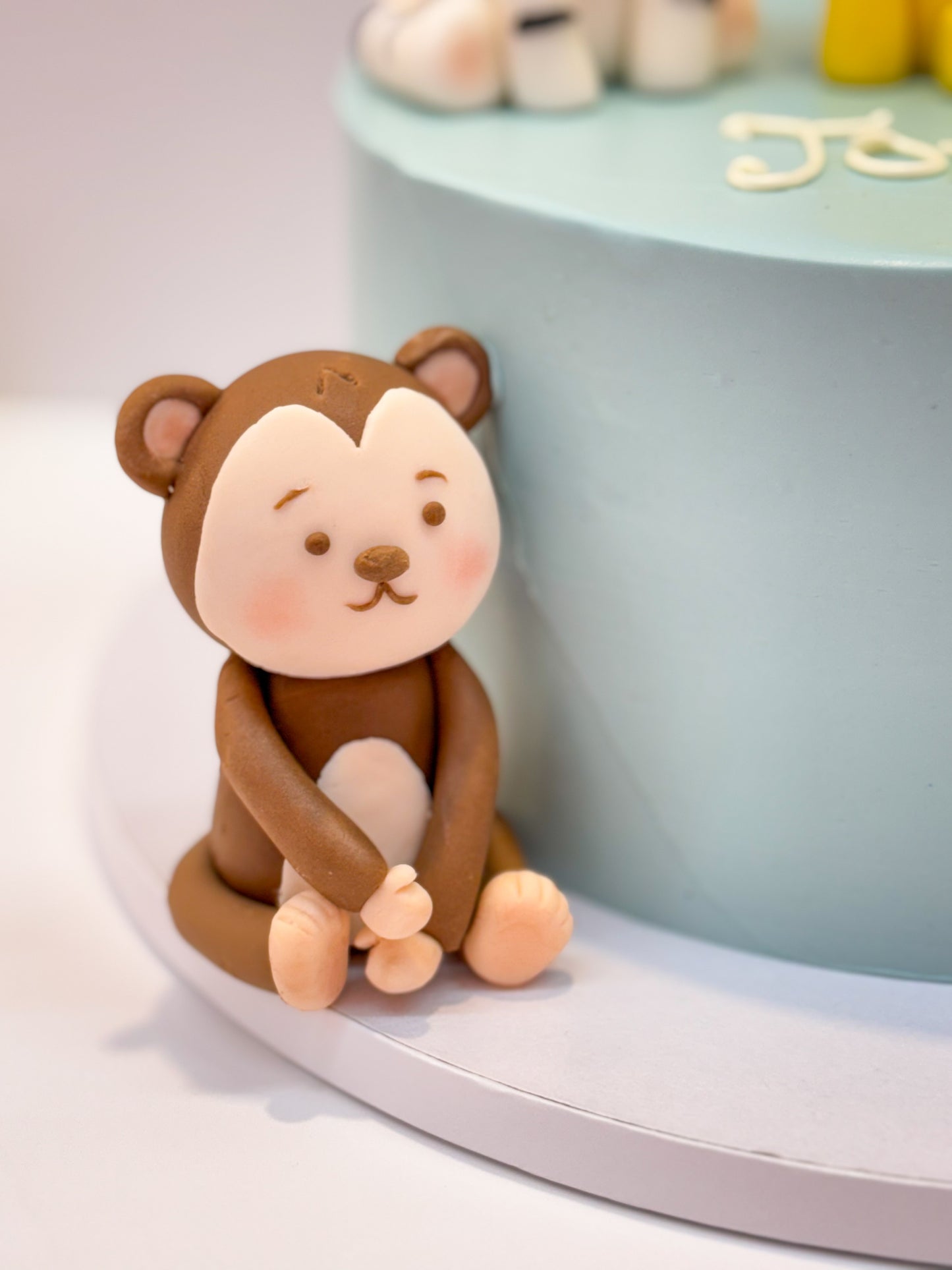 Pastel safari para niños