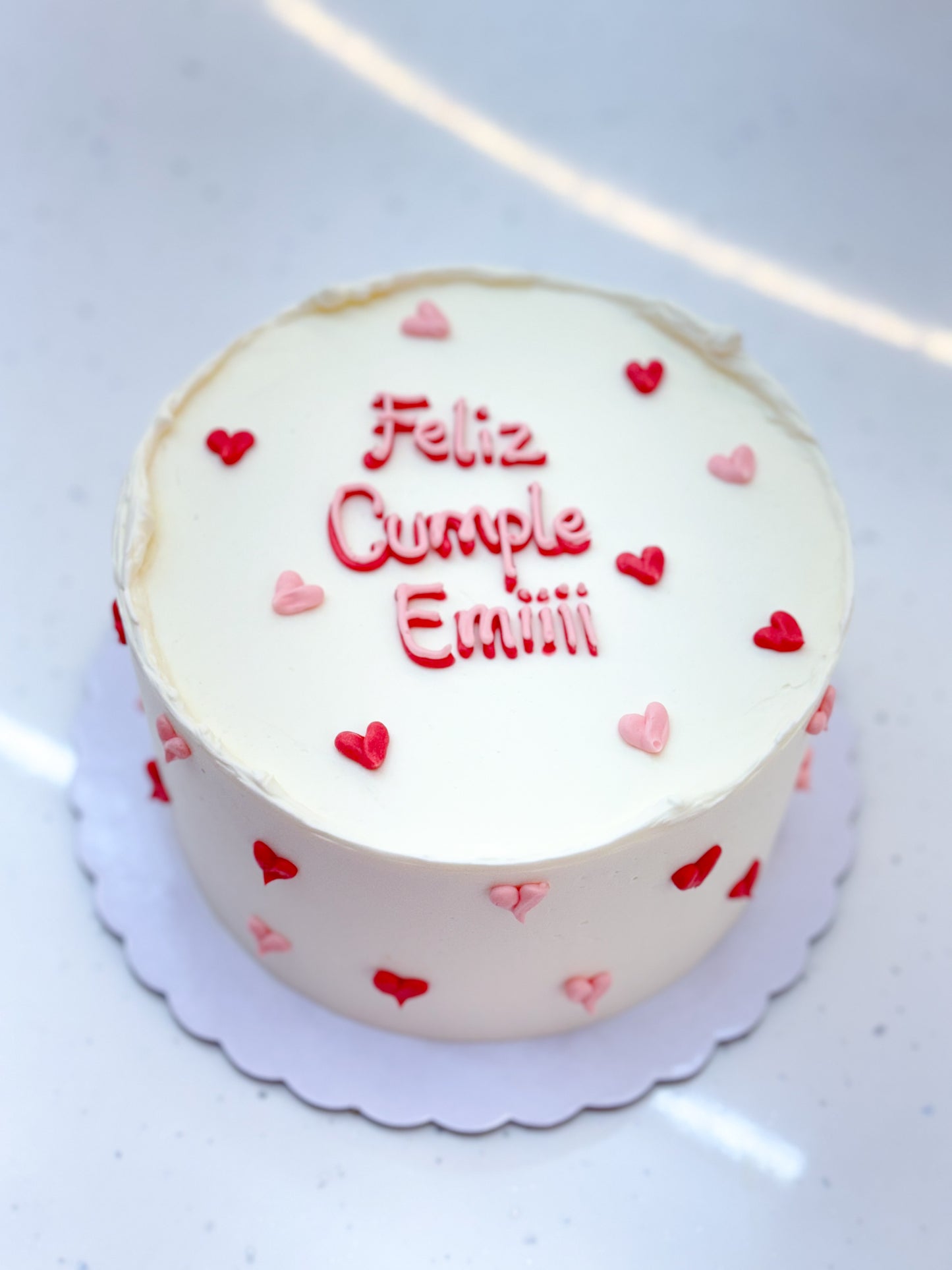 Pastel full of heart round