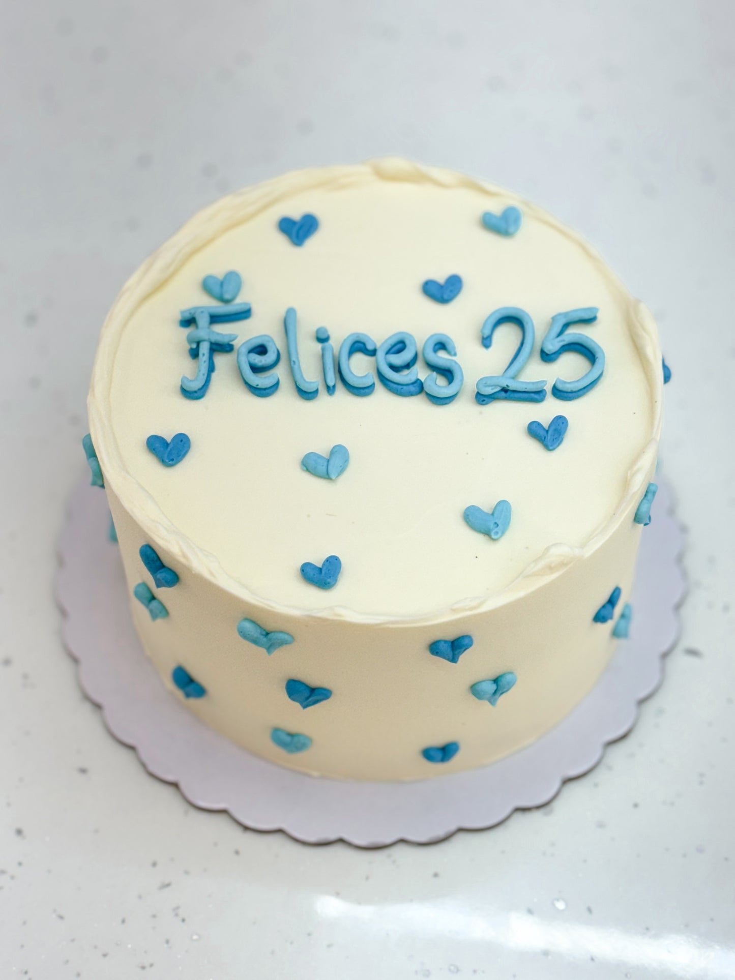 Pastel full of heart round