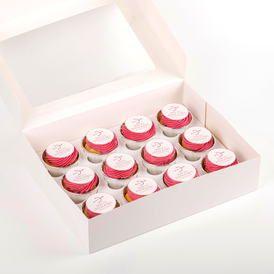 Cupcakes Corporativos Personalizados con Logo y Color