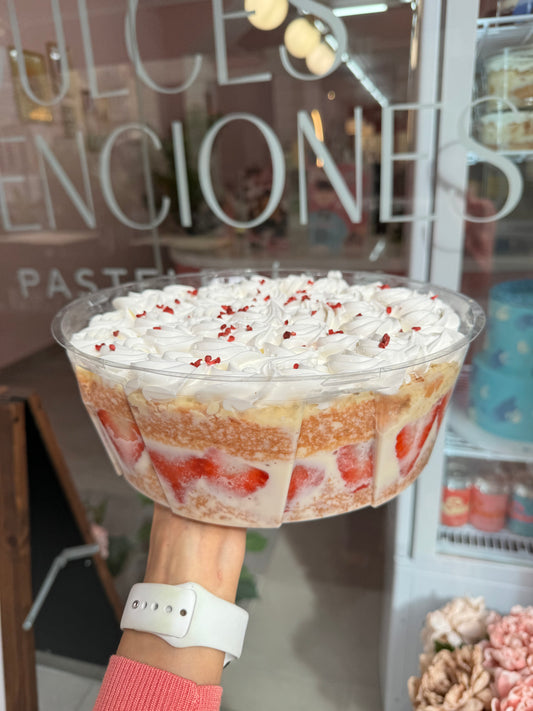 Tres leches clásico & fresas