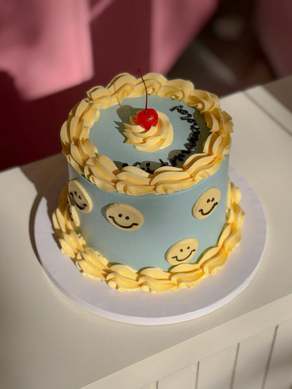 Cherry Smile Cake