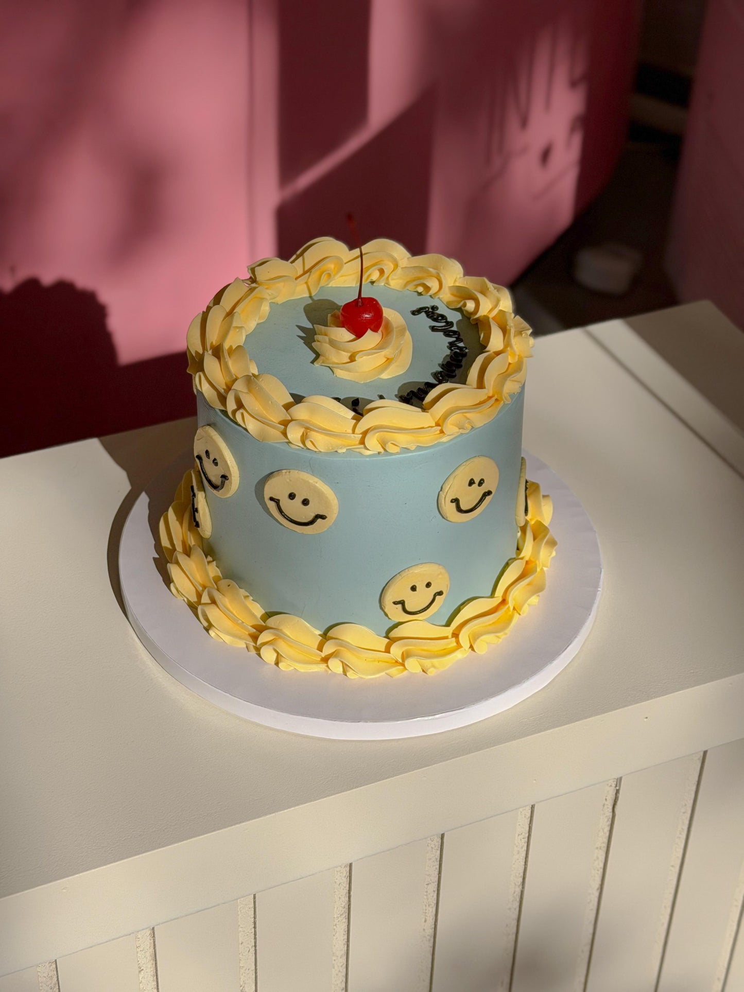 Cherry Smile Cake