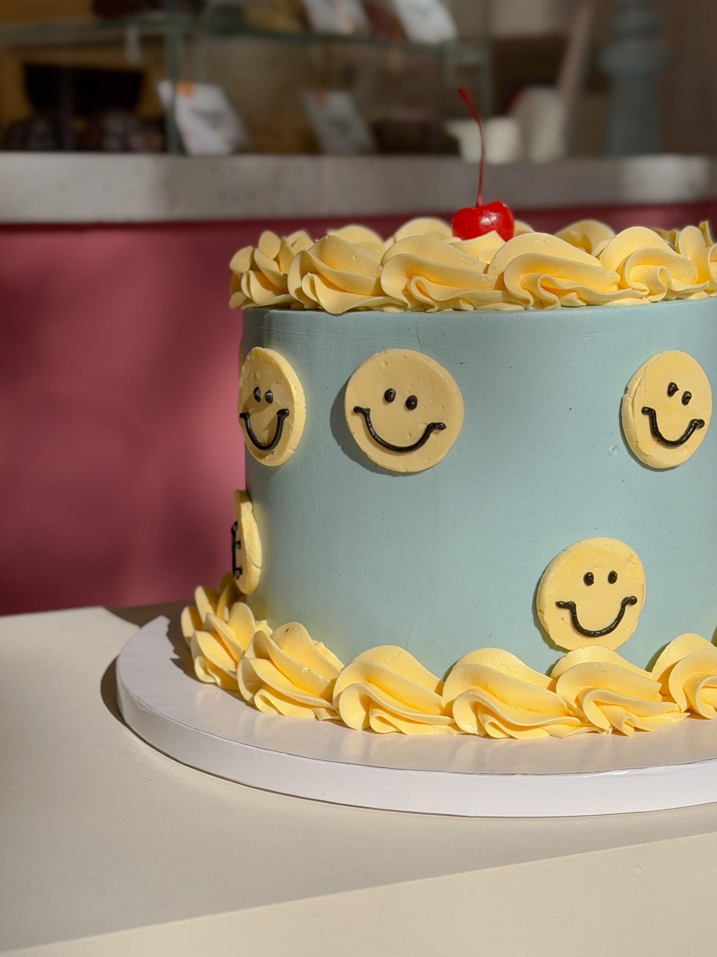 Cherry Smile Cake